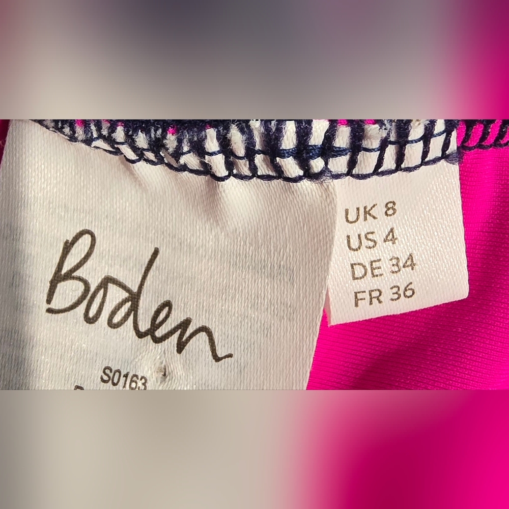 Boden Rash Guard Short Sleeve Top And Swim Shorts Swim Set Size 4 - Picture 8 of 10